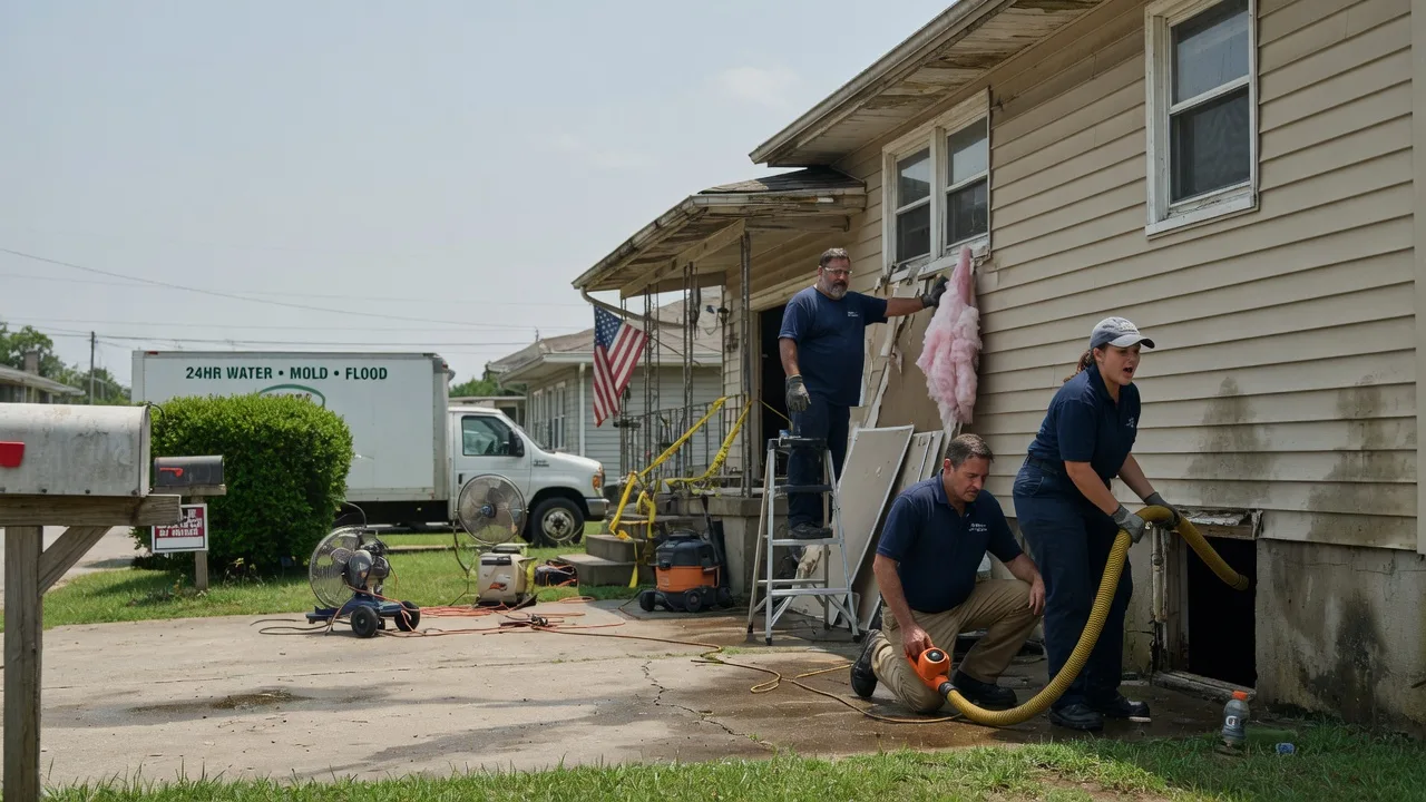 Water Damage Repair in Cowley, WY near me